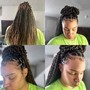 Natural hair figure Twists curl