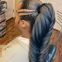 Natural Mermaid Braid Ponytail