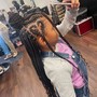 Kids braid style on natural hair