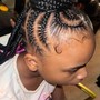 Kids braid style on natural hair