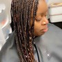 Knotless box braids