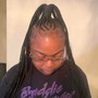 2 Large Feed-in Braids