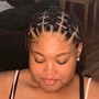 Medium Boho Box Braids