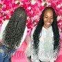 Medium Waist Length Havana Twists w/hair