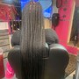 Small Knotless Braids