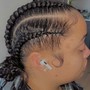 Braided Up Ponytail