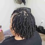 Natural Braids to the Back