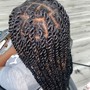 Braid/Twist Extension Add-On to Half back