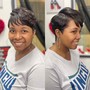 Relaxer Retouch and Women's Cut