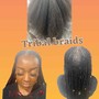 Goddess Braids ( Knottless braids)