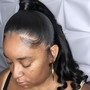 Half Up/Half Down (Sew-In)