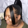 Half Up/Half Down (Sew-In)