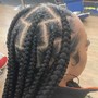 Kids Two Strand Twist ( above ear )