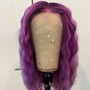 Single beaded wefts per track