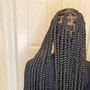 Knotless braids