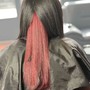 Permanent hair color Double Process