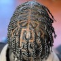 Men’s  large box braids