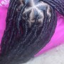 Ear Length Loc Retwist