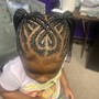 Kid's natural hair comb