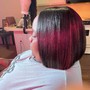 Pixie cut quickweave