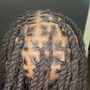 Two strand on natural hair