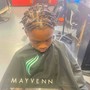 Kids retwist with 2 strand twist