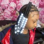 Stitch braids ( 6&amp; 8)with weave