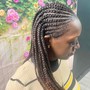 Teens Fulani braids medium