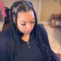 Large Knotless Braids