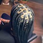 Medium Knotless Braids