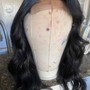 Lace closure sew in with a bang