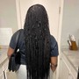 small box plaits/butt