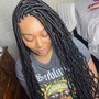 Bohemian box braids