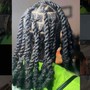 Ear Length Loc Retwist