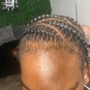 Braiding Ponytail