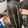 Medium Knotless Braids