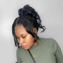 Frontal Lace ponytail