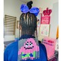 Character Beads Scalp Braid Designs