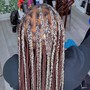 large knotless  braids