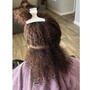 Detangle and blowdry