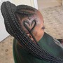 Partial Sew In/ Feed In Braids