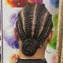 Braids freestyle for man