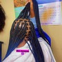 Knotless braids