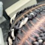 Individual Micro human hair braids