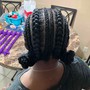 Feed in braids