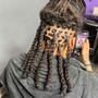 Wash-retwist-Double strands