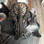 Wash-retwist-Double strands