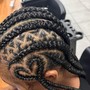 2 braid Cornrows