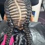 Weave cornrows