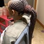 2 feed In Braids